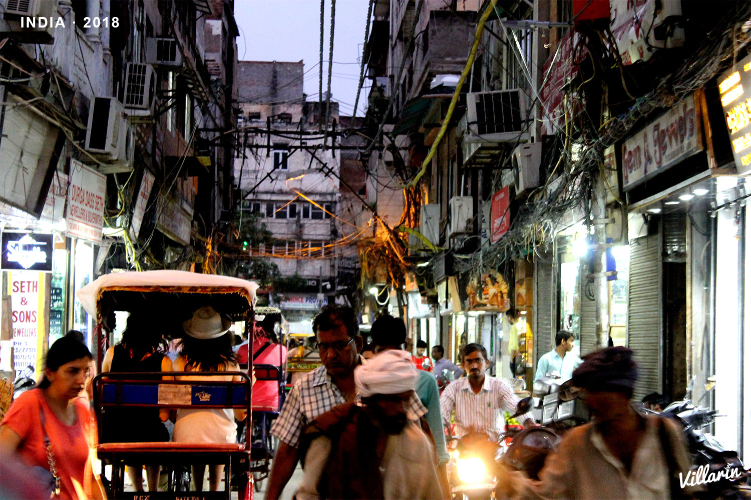 Calles de Old Delhi | Carlos Villarin · Fotografía
