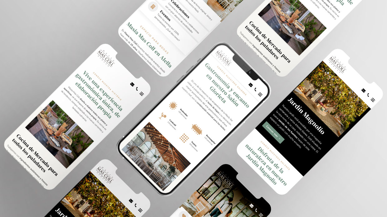 Masia Mas Coll - Alella | Carlos Villarin · Freelance Wordpress